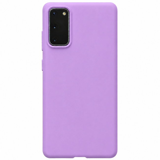 Μαλακή θήκη σιλικόνης για Samsung Galaxy S20 - λιλά