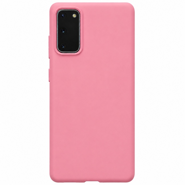 Μαλακή θήκη σιλικόνης για Samsung Galaxy S20 - ροζ