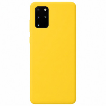 Soft Silicone Case for Samsung Galaxy S20 Plus - Yellow