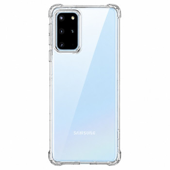 Διάφανη θήκη σιλικόνης για Samsung Galaxy S20 Plus - διάφανη