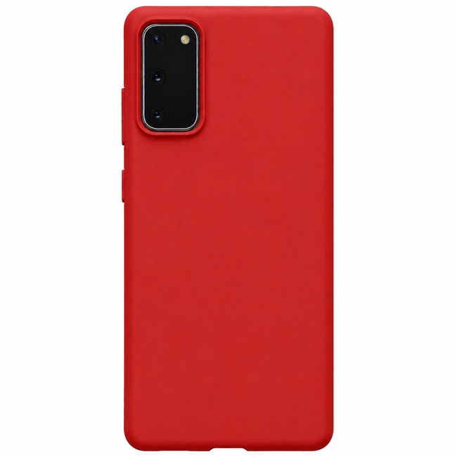 Μαλακή θήκη σιλικόνης για Samsung Galaxy S20 - κόκκινη