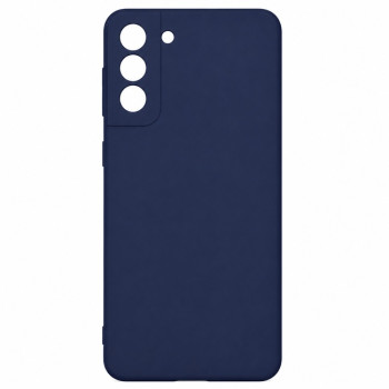 Soft Silicone Case for Samsung Galaxy S21 - Navy Blue