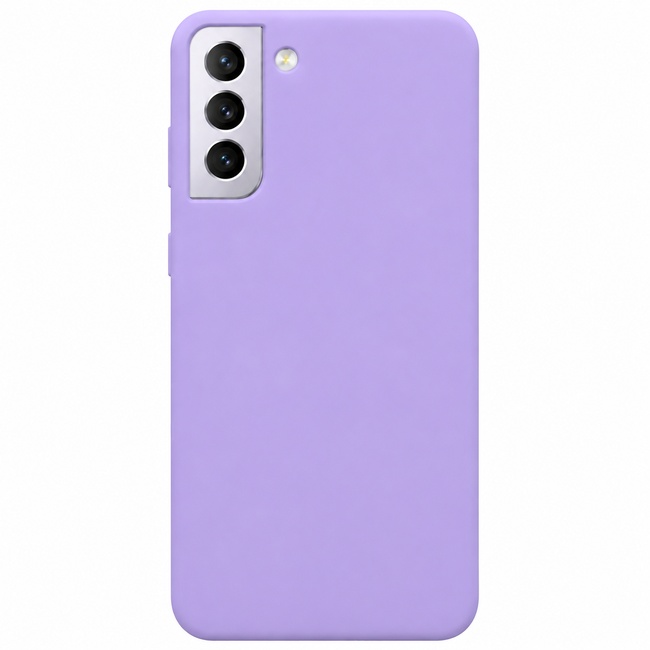 Μαλακή θήκη σιλικόνης για Samsung Galaxy S21 Plus - λιλά