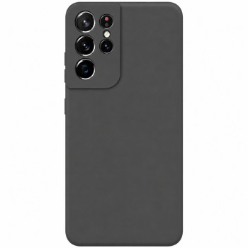 Soft Silicone Case for Samsung Galaxy S22 Ultra - Dark Grey