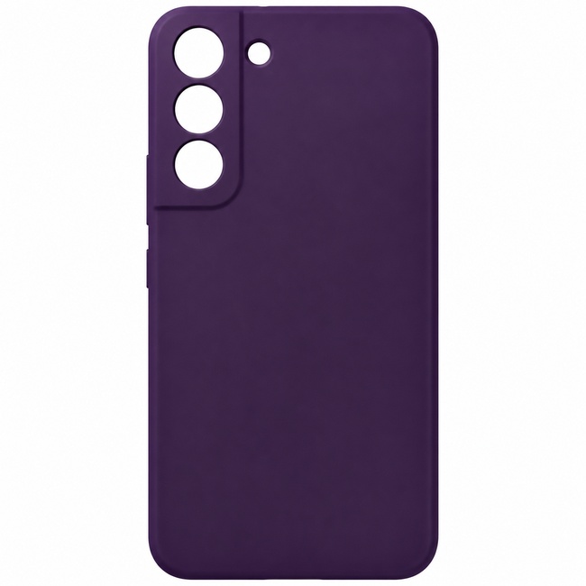 Μαλακή θήκη σιλικόνης για Samsung Galaxy S22 Plus - dark purple