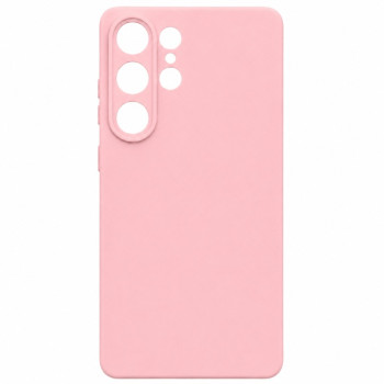 Soft Silicone Case for Samsung Galaxy S25 Ultra - Pink