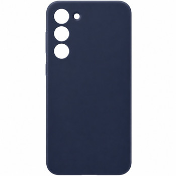 Soft Silicone Case for Samsung Galaxy S25 - Navy Blue