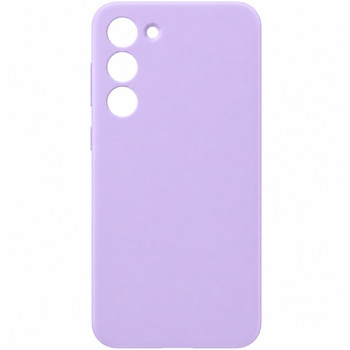 Soft Silicone Case for Samsung Galaxy S25 - Lilac