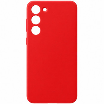 Soft Silicone Case for Samsung Galaxy S25 - Red