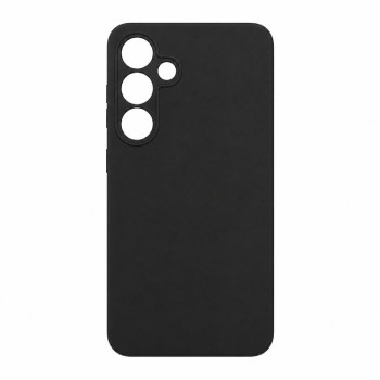 Soft Silicone Case for Samsung Galaxy S25 Plus - Black