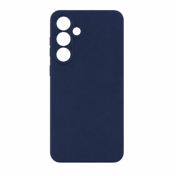 Soft Silicone Case for Samsung Galaxy S25 Plus - Navy Blue