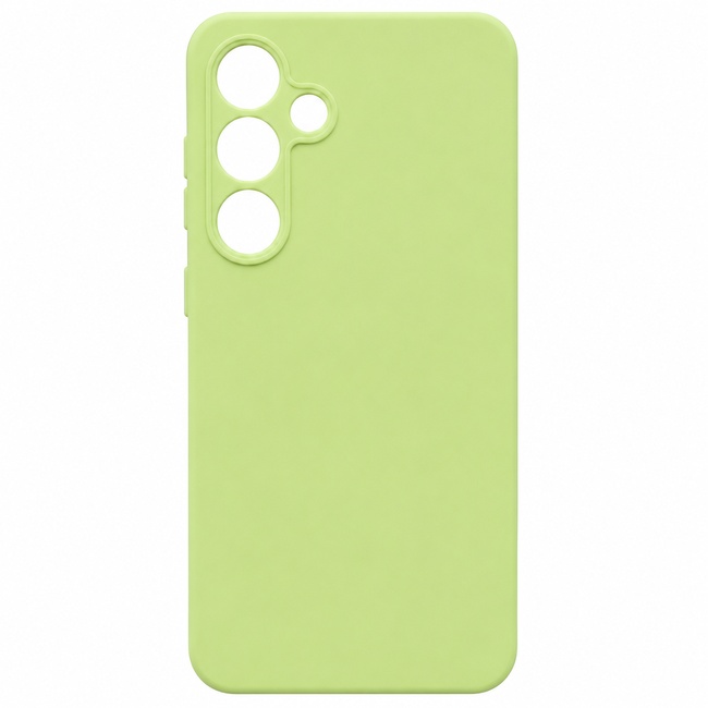 Μαλακή θήκη σιλικόνης για Samsung Galaxy S24 Plus - φιστικί