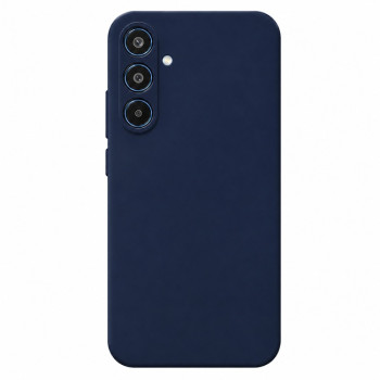 Soft Silicone Case for Samsung Galaxy S24 - Navy Blue