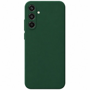 Soft Silicone Case for Samsung Galaxy S25 Plus - Dark Green