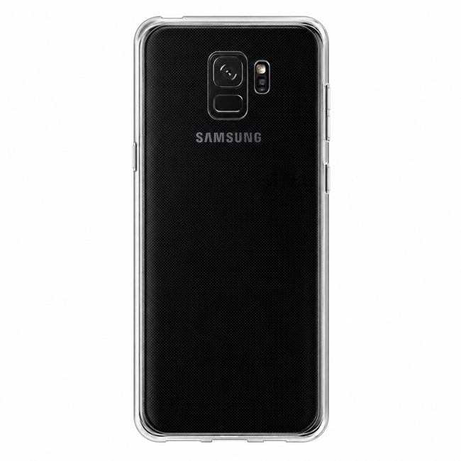 Διάφανη θήκη σιλικόνης για Samsung Galaxy S9 Plus - διάφανη