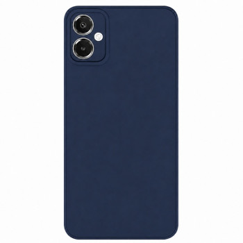 Soft Silicone Case for Samsung Galaxy A06 - Navy Blue