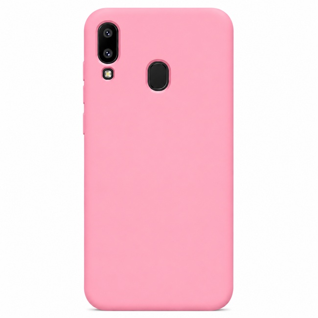 Θήκη σιλικόνης για Galaxy A30 - ροζ