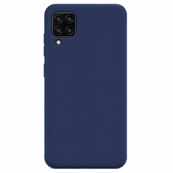 Θήκη σιλικόνης για Galaxy A22 4G - μπλε ναυτικό