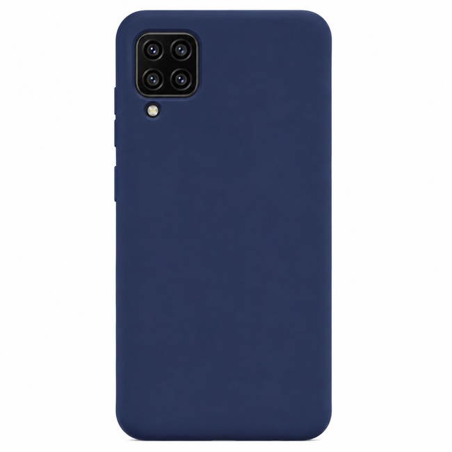 Θήκη σιλικόνης για Galaxy A22 4G - μπλε ναυτικό