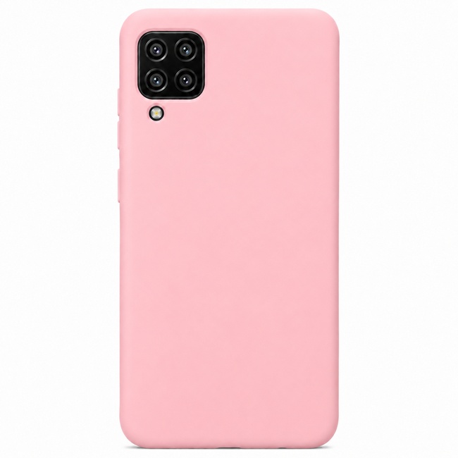 Θήκη σιλικόνης για Galaxy A22 4G - ροζ