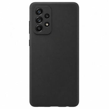 Θήκη σιλικόνης για Galaxy A72 - μαύρη