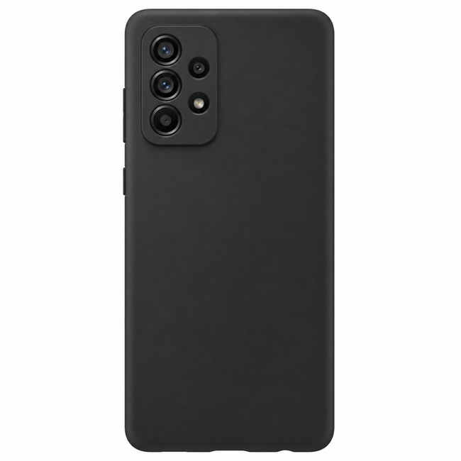 Θήκη σιλικόνης για Galaxy A72 - μαύρη