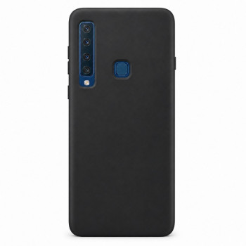 Θήκη σιλικόνης για Galaxy A9 2018 - μαύρη