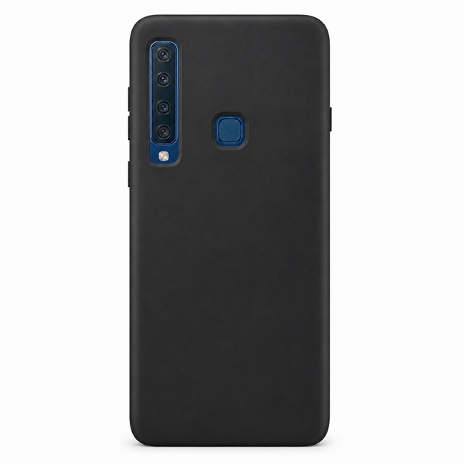 Θήκη σιλικόνης για Galaxy A9 2018 - μαύρη