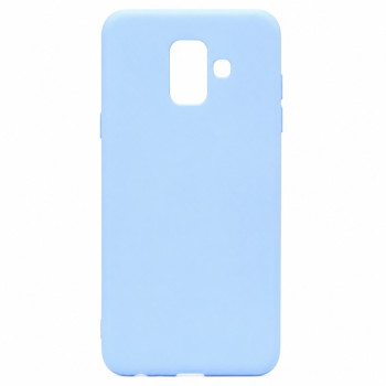 Θήκη σιλικόνης για Galaxy J6 2018 - γαλάζια