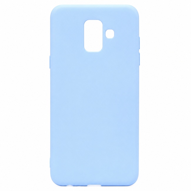 Θήκη σιλικόνης για Galaxy J6 2018 - γαλάζια