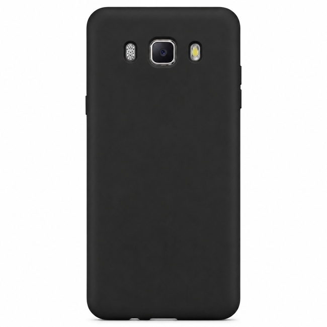 Θήκη σιλικόνης για Galaxy J710 - μαύρη