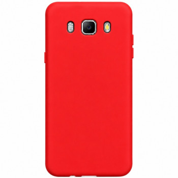 Θήκη σιλικόνης για Galaxy J710 - κόκκινη
