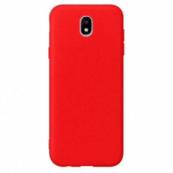 Θήκη σιλικόνης για Galaxy J730 - κόκκινη