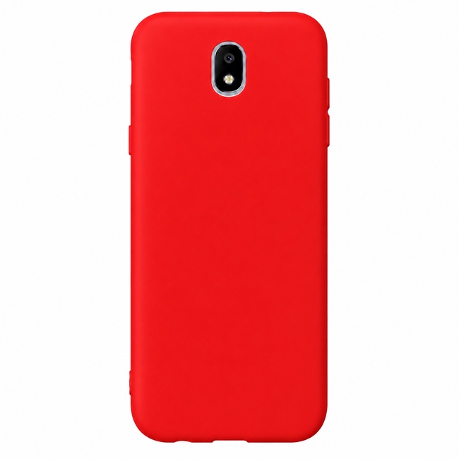 Θήκη σιλικόνης για Galaxy J730 - κόκκινη