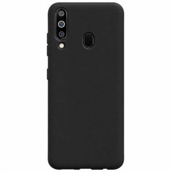 Θήκη σιλικόνης για Galaxy M30 - μαύρη