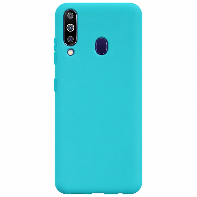Θήκη σιλικόνης για Galaxy M30 - turquoise