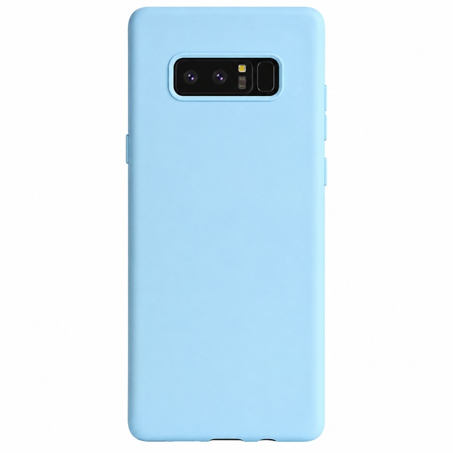 Θήκη σιλικόνης για Galaxy Note 8 - γαλάζια