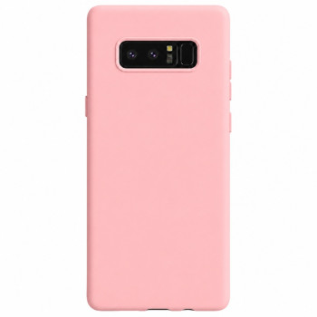 Θήκη σιλικόνης για Galaxy Note 8 - ροζ