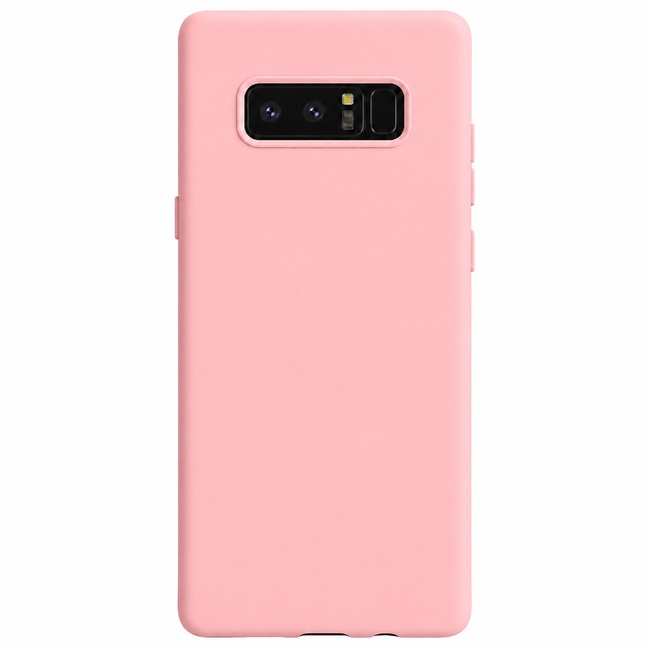 Θήκη σιλικόνης για Galaxy Note 8 - ροζ