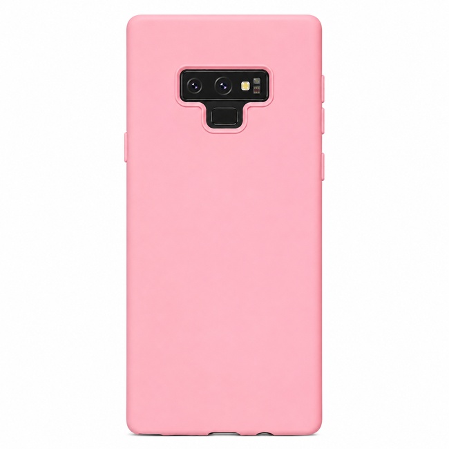 Θήκη σιλικόνης για Galaxy Note 9 - ροζ