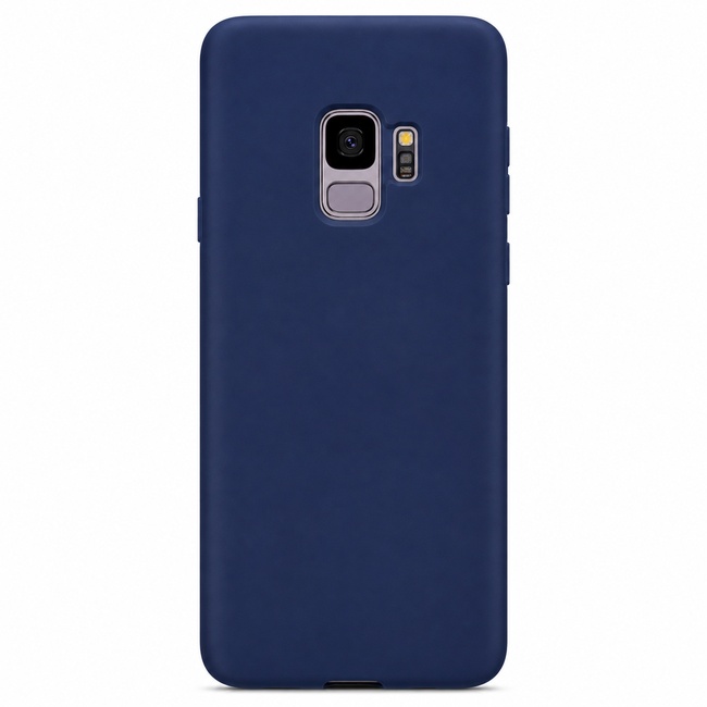 Θήκη σιλικόνης για Galaxy S9 - μπλε ναυτικό
