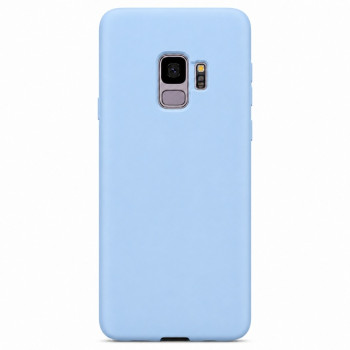 Θήκη σιλικόνης για Galaxy S9 - γαλάζια