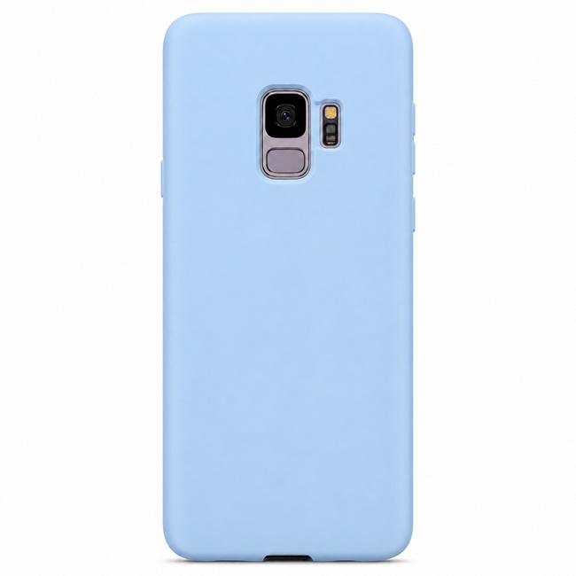 Θήκη σιλικόνης για Galaxy S9 - γαλάζια