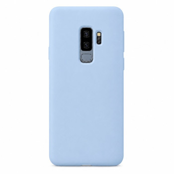 Θήκη σιλικόνης για Galaxy S9+ - γαλάζια