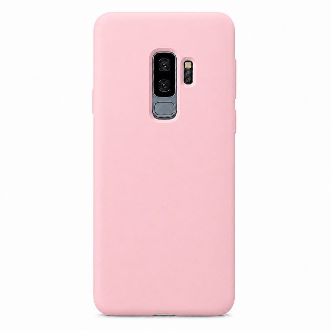 Θήκη σιλικόνης για Galaxy S9+ - ροζ
