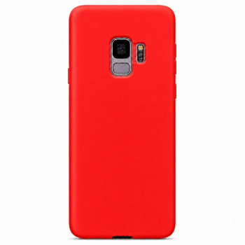 Θήκη σιλικόνης για Galaxy S9 - κόκκινη