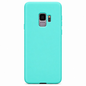 Θήκη σιλικόνης για Galaxy S9 - turquoise