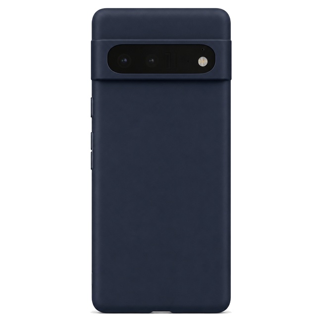 Soft Silicone Case for Google Pixel 6 - Navy Blue