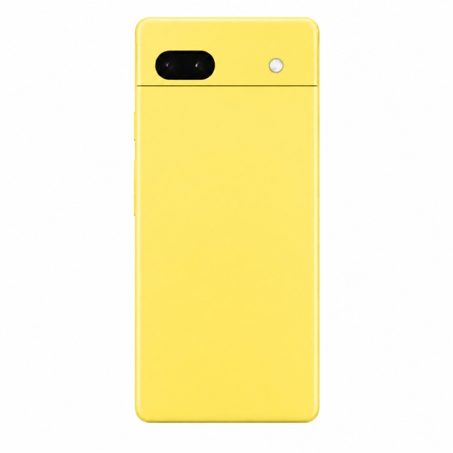 Μαλακή θήκη σιλικόνης για Google Pixel 6A - κίτρινη