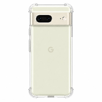 Διάφανη θήκη σιλικόνης για Google Pixel 7 - διάφανη